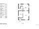First floor plan showing a bedroom, bathroom, kitchen and dining, living room, foyer and porch at 4430 S Cherokee St, Englewood, CO 80110