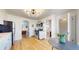 Well-lit kitchen featuring stainless steel appliances and an open layout design at 4430 S Cherokee St, Englewood, CO 80110