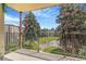 Enjoy lush green views from this relaxing balcony space at 2231 S Vaughn Way # 317 B, Aurora, CO 80014