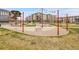 Inviting community space with decorative lighting and landscaping, perfect for relaxation and social gatherings at 668 E Dry Creek Cir, Littleton, CO 80122