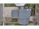 Aerial view of home's roof, backyard, and patio area showcasing outdoor living at 45 Pierce St, Lakewood, CO 80226