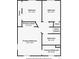 Second floor plan featuring layout of primary bedroom, bath, and additional bedrooms with closet space at 45 Pierce St, Lakewood, CO 80226