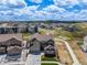 Stunning aerial view of a well-maintained home, showcasing its landscaping and desirable neighborhood setting at 6677 Crossbridge Cir, Castle Rock, CO 80108