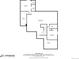 Well-designed basement floor plan with a recreation room, utility, and storage for organized functionality at 6677 Crossbridge Cir, Castle Rock, CO 80108