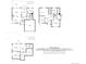 Comprehensive floor plans illustrating the layouts for the first, second, and third floors of the house at 3630 Sawgrass Trl, Castle Rock, CO 80109