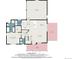 Detailed floor plan showcasing the layout of the home, including dimensions for each room and outdoor spaces at 225 Longspur Dr, Brighton, CO 80601