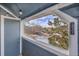 Private balcony with view of neighborhood and distant hills at 11109 Alcott St # D, Westminster, CO 80234