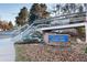 Cedar Bridge Community Center sign with stairs and walkway at 11109 Alcott St # D, Westminster, CO 80234