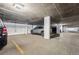 Secure parking garage with ample space at 601 W 11Th Ave # 109, Denver, CO 80204