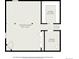Floor plan showing the basement layout, featuring a recreation room and storage areas at 5115 E Davies Dr, Centennial, CO 80122