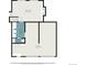 Layout for the basement, including a Gathering room, bathroom, laundry room, and garage at 5115 E Davies Dr, Centennial, CO 80122