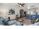 Inviting living room showcasing hardwood floors, modern furnishings, and a cozy atmosphere at 18355 W 59Th Dr, Golden, CO 80403