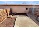 Cozy backyard space featuring a small garden and concrete patio area at 3552 S Kittredge St # C, Aurora, CO 80013