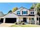 Well-maintained two-story home featuring a neat front yard, dark accents, and a welcoming front porch at 9683 Las Colinas Dr, Lone Tree, CO 80124