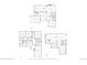 Floorplans of all levels of the house at 2116 Ridgetrail Dr, Castle Rock, CO 80104