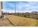 Enjoyable backyard featuring a patio and grassy area with scenic views at 350 Mesa Ave, Lochbuie, CO 80603