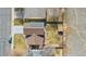 Aerial view of home featuring solar panels, a spacious backyard, and a private shed at 13463 Quivas St, Westminster, CO 80234