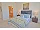 Main bedroom with closet and ensuite bathroom at 9568 W San Juan Cir # 307, Littleton, CO 80128
