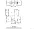 Detailed floor plan showcasing both the 1st and 2nd floors including all of the rooms at 3665 Estes St, Wheat Ridge, CO 80033