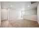 Unfurnished room featuring new carpet, recessed lighting, and a closet at 2186 Flower Blossom Ave, Brighton, CO 80601