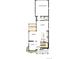 Floor plan displaying layout for the first floor at 21022 E 63 Dr, Aurora, CO 80019