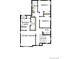 Layout shows a well-designed second-story floor plan with bedrooms and bathrooms at 21022 E 63 Dr, Aurora, CO 80019