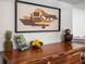 Close-up of kitchen island featuring wooden countertop and produce at 11165 W 58Th Ave, Arvada, CO 80002