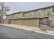 Row of garages providing ample parking and storage space for residents at 7721 S Curtice Way # B, Littleton, CO 80120