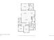 Floor plan displaying the home's layout, including the kitchen, living room, and bedrooms at 7777 E 23Rd Ave # 203, Denver, CO 80238