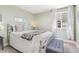 Bedroom with a bed, neutral paint, carpet, and curtains at 16485 E 117Th Ave, Commerce City, CO 80022
