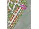A community map view showing the location of home #24 alongside a green area at 1222 S Algonquian St, Aurora, CO 80018