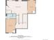 Basement Floor plan showing the layout of the house at 2882 Signal Creek Dr, Thornton, CO 80241
