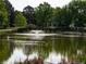 Community pond featuring wildlife and a fountain in a serene landscaped surrounding at 15395 E Penwood Pl, Aurora, CO 80015