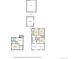 Floor plans featuring main floor and basement layouts with bedroom, kitchen, living room, and garage at 141 S Knox Ct, Denver, CO 80219