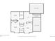 Floor plan of second story including three bedrooms and two bathrooms at 598 Stonemont Dr, Castle Pines, CO 80108