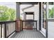 Private balcony with railing and column support offers an outdoor space to relax at 9490 W 14Th Ave # 3, Lakewood, CO 80215