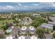 Expansive aerial shot of the community showcasing lush landscaping and well-kept residences at 1820 Newland Ct # 310, Lakewood, CO 80214