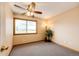 Bright bedroom with large window providing scenic views and plenty of natural light at 43388 Somerset Ct, Elizabeth, CO 80107