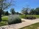 Picturesque community featuring lush green spaces, walkways, and beautifully landscaped flowerbeds at 11832 Zenobia Loop, Westminster, CO 80031