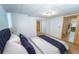 Basement bedroom offers a comfortable space with closet and natural light at 6118 Salvia Ct, Arvada, CO 80403