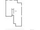 Detailed basement floor plan layout showcasing the hall and basement at 27110 E Fremont Pl, Aurora, CO 80016