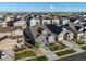 Bird's eye view of many craftsman homes in a modern neighborhood at 27110 E Fremont Pl, Aurora, CO 80016