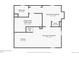 Basement floor plan showing kitchen, bathroom, storage and finished basement space at 6494 W 85Th Ave, Arvada, CO 80003