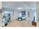 This spacious bedroom offers natural light, a dedicated workspace, and a comfortable sleeping area at 5300 E Cherry Creek South Dr # 804, Denver, CO 80246