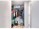 This walk-in closet maximizes space with built-in shelving and ample storage for clothes and accessories at 5300 E Cherry Creek South Dr # 804, Denver, CO 80246