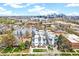 A bird's eye view showcasing the property's prime location in relation to the Denver skyline at 2726 Federal Blvd # 1, Denver, CO 80211