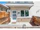 Inviting front entrance to home features a contemporary door and brick accents at 2726 Federal Blvd # 1, Denver, CO 80211