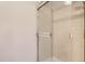 The bathroom features a shower with glass doors and white tile in an enclosed space at 8159 Lodgepole Trl, Lone Tree, CO 80124