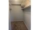 Spacious walk-in closet with shelves at 431 S Kalispell Way # 308, Aurora, CO 80017