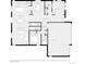 Detailed floor plan showcasing the layout and dimensions of the home's living spaces, including bedrooms and living areas at 1845 Meagan Way, Erie, CO 80516
